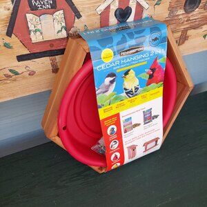 Hanging Bird Feeder /Birdbath  by Pennington